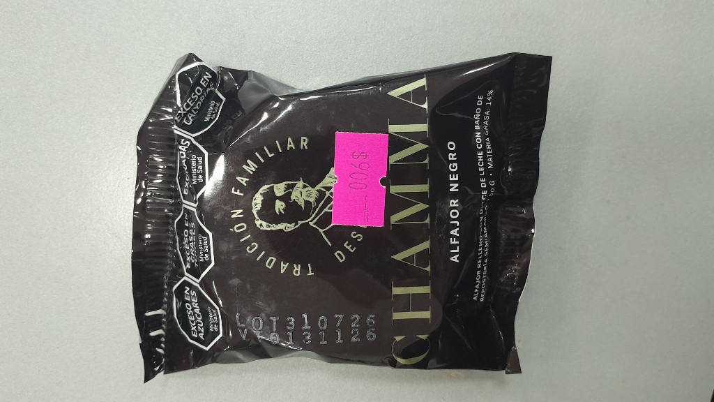 Alfajor Chammas Negro