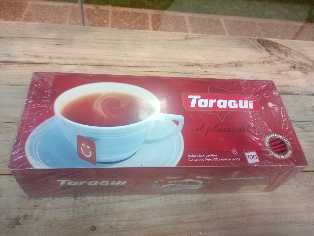 Taragui te rojo 100 saquitos