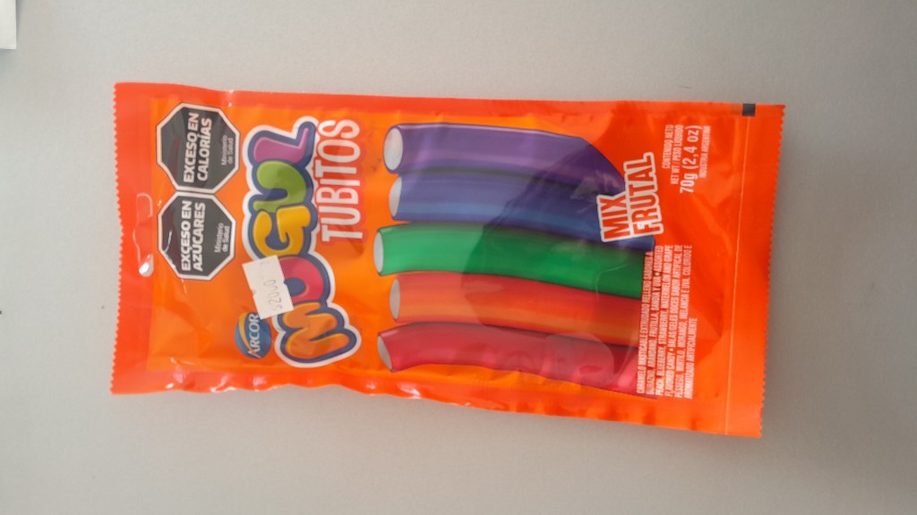 Mogul Tubitos Mix Frutal 70g