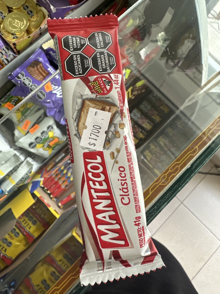 Mantecol clásico chico