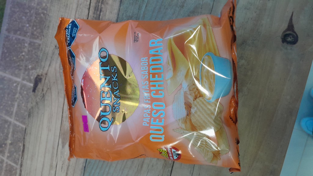 Quento papas Queso Cheddar