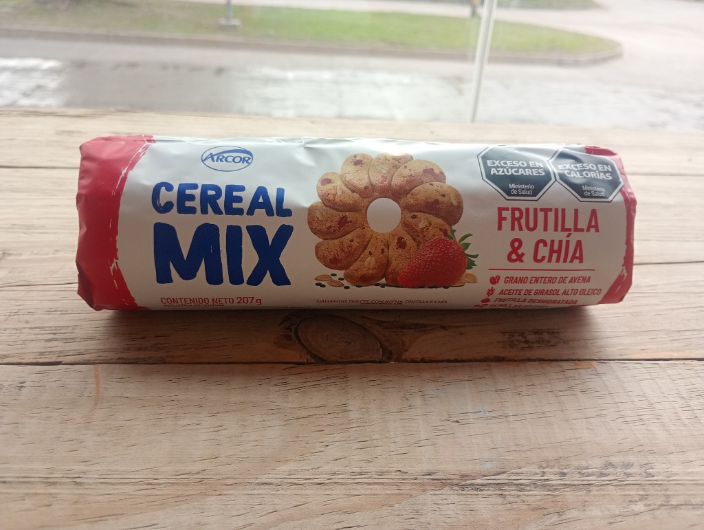 Arcor Cereal Mix Frutilla & Chía 207g