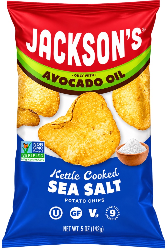 Jackson's papas fritas sal marina