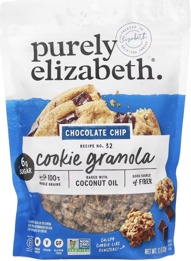 Purely Elizabeth chocolate chip granola