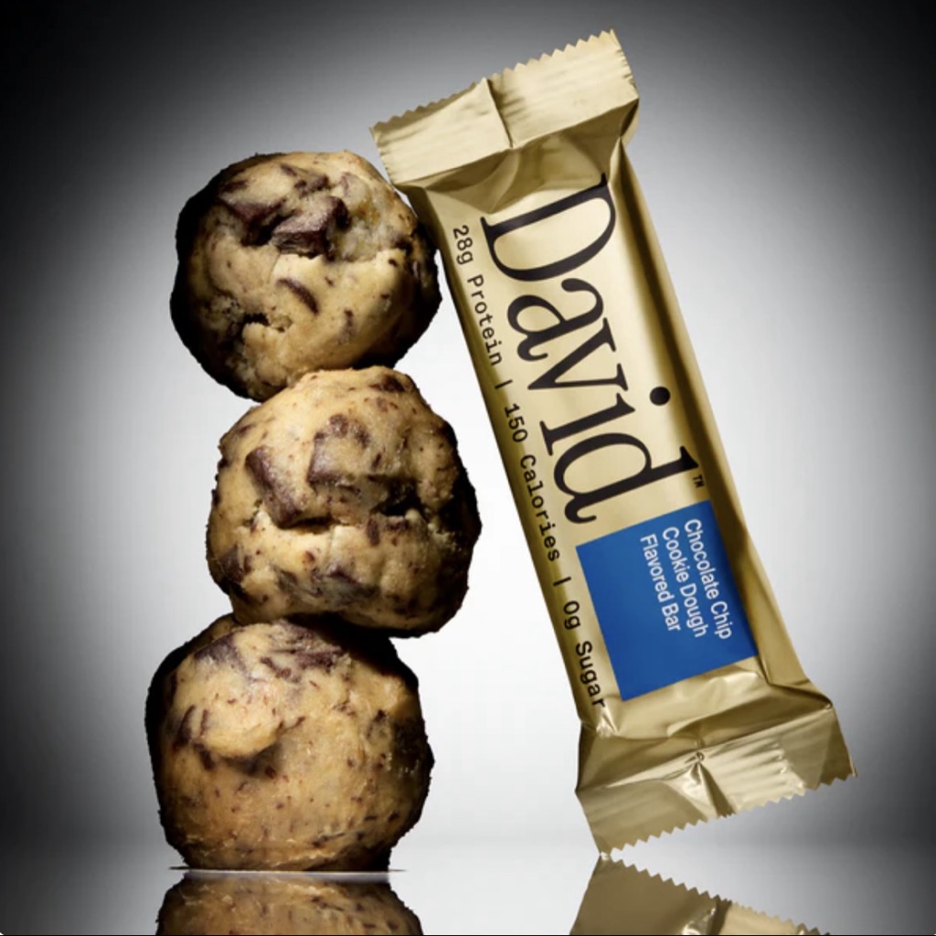 David bar masa de galleta con chocolate chip