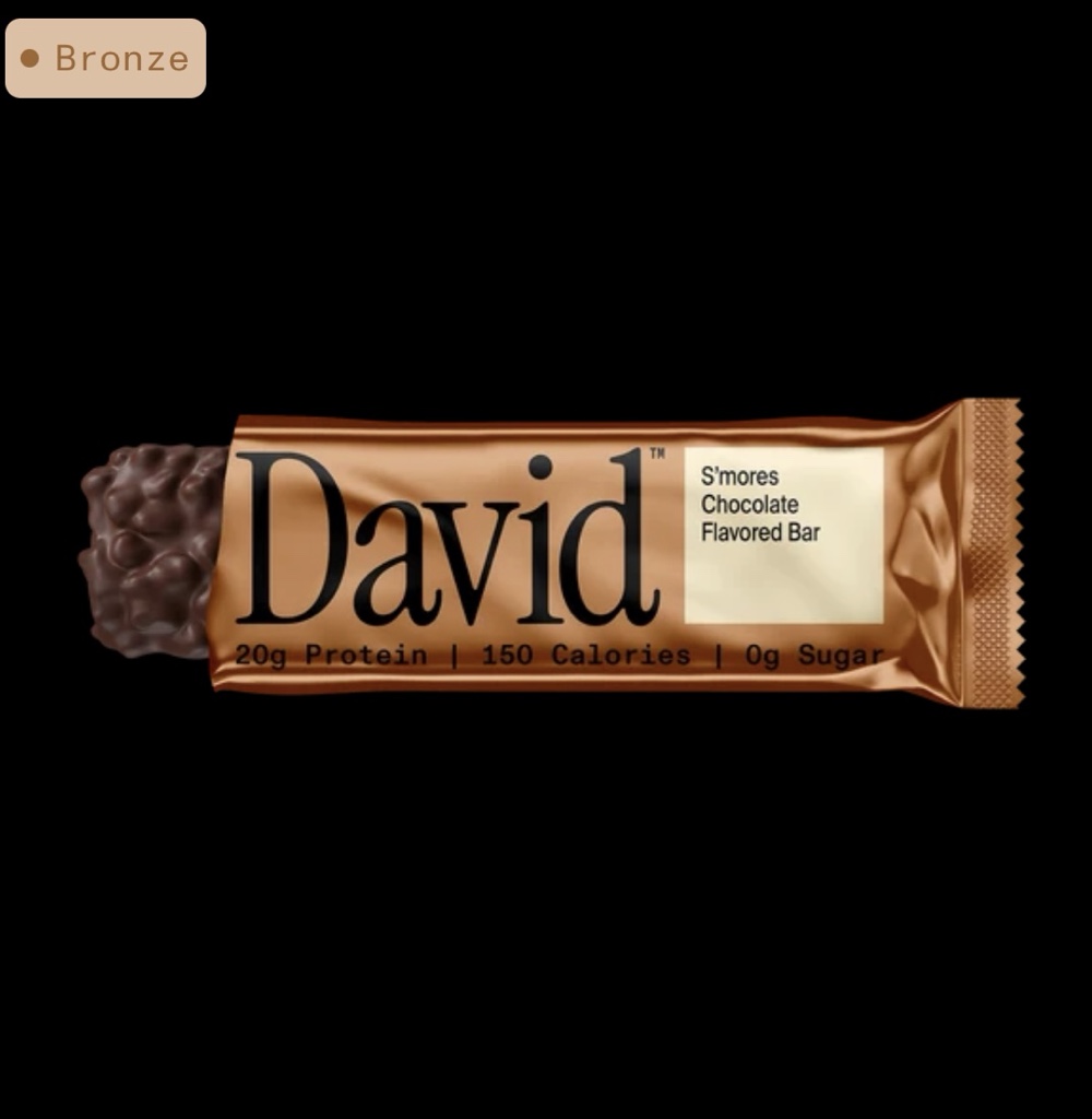 David S'mores barrita de proteina