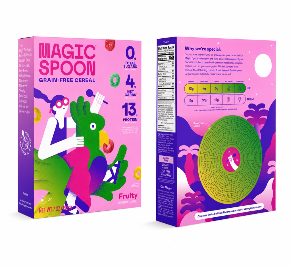 Magic Spoon Fruity cereal