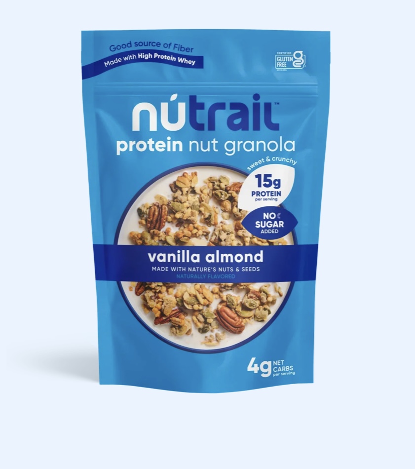 Nutrail granola vainilla almond