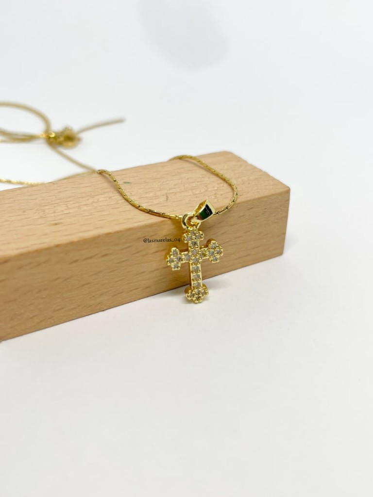 Cadena de cruz mini estilo 3