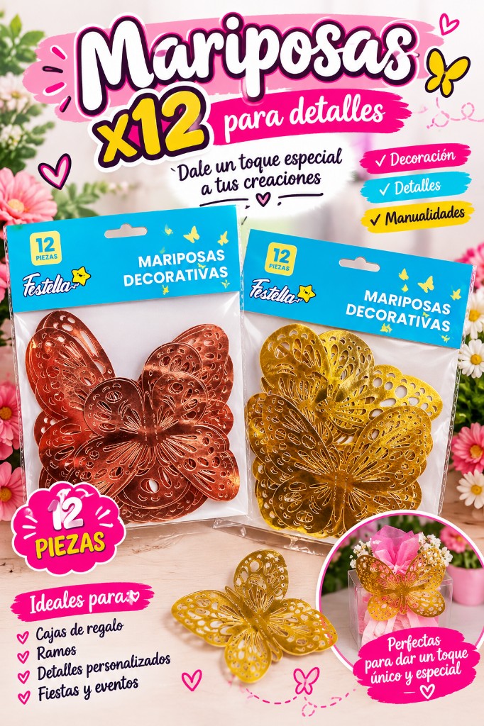 Mariposas x12