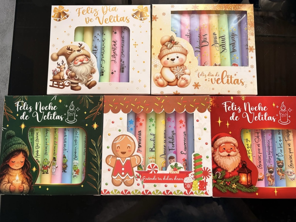 Set de velas armadas