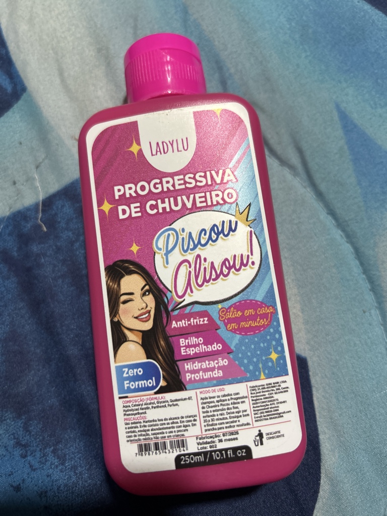 Ladylu progresivo de ducha rosa 250ml