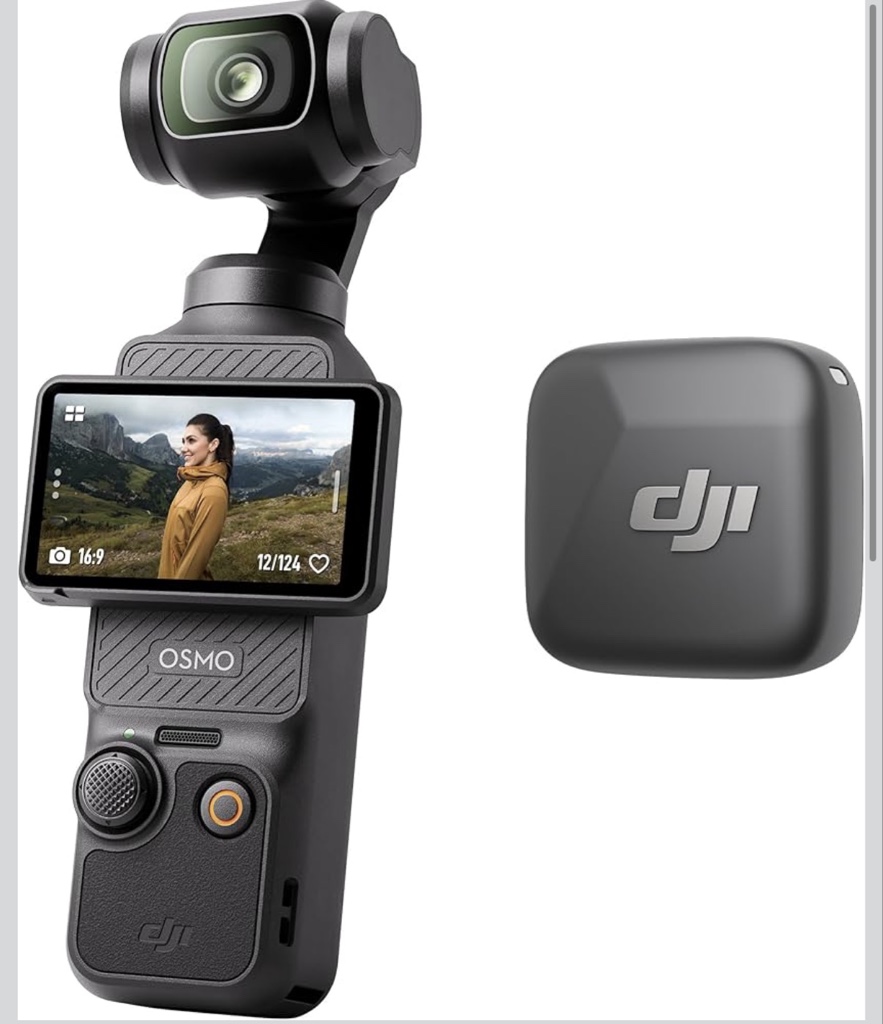 DJI Osmo Pocket camara+ micrófono