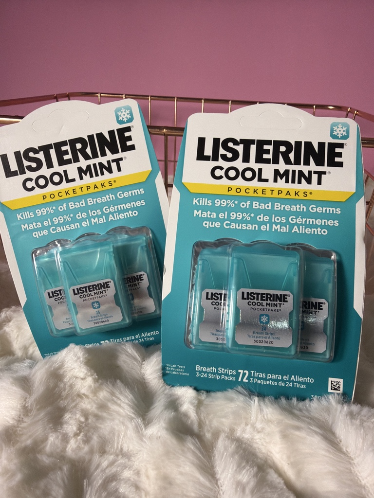 Listerine Cool Mint tiras