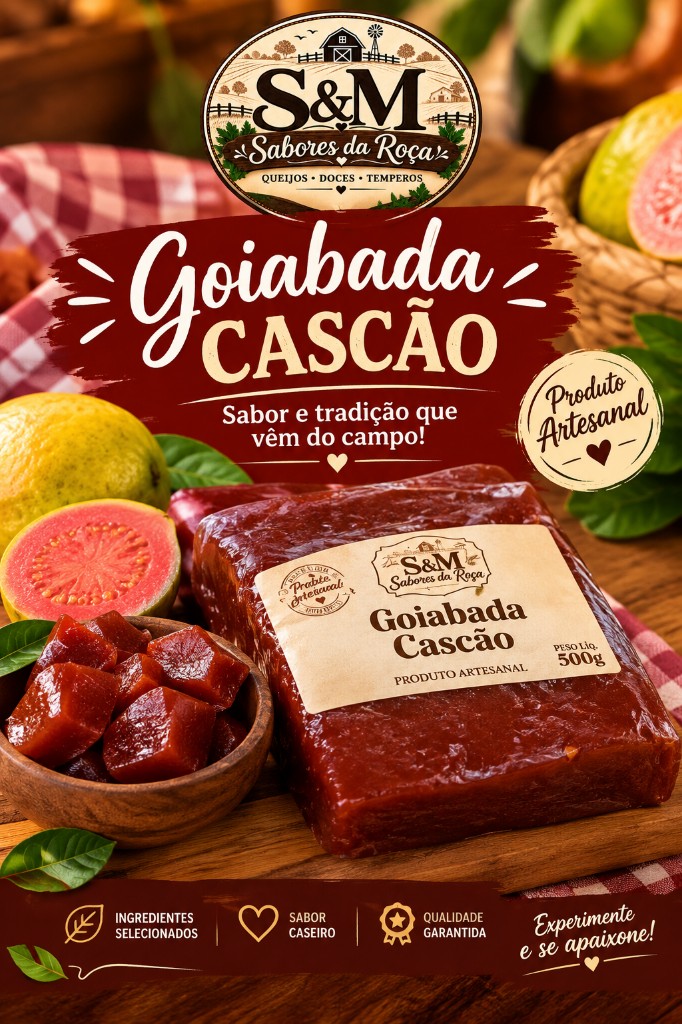 Goiabada cascão Gr