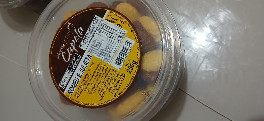Biscoito Romeu e Julieta