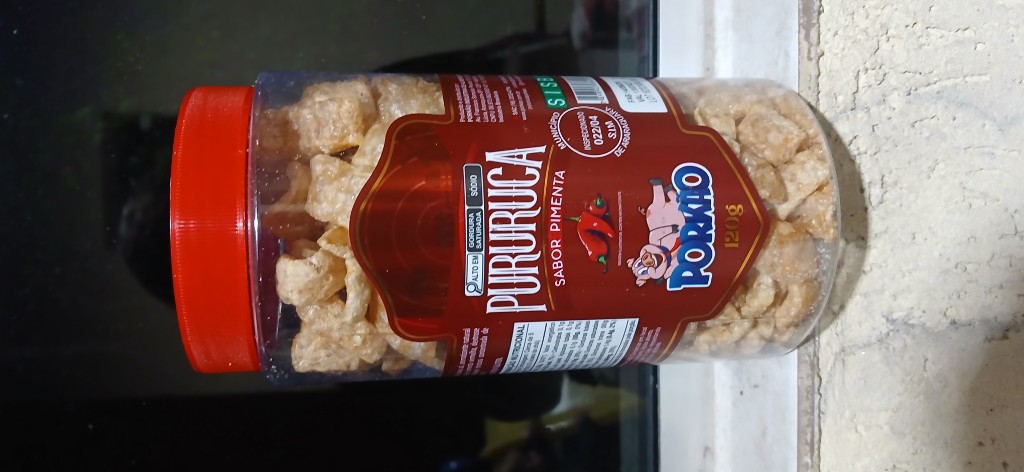 Pururuca sabor Pimenta 120 g pote
