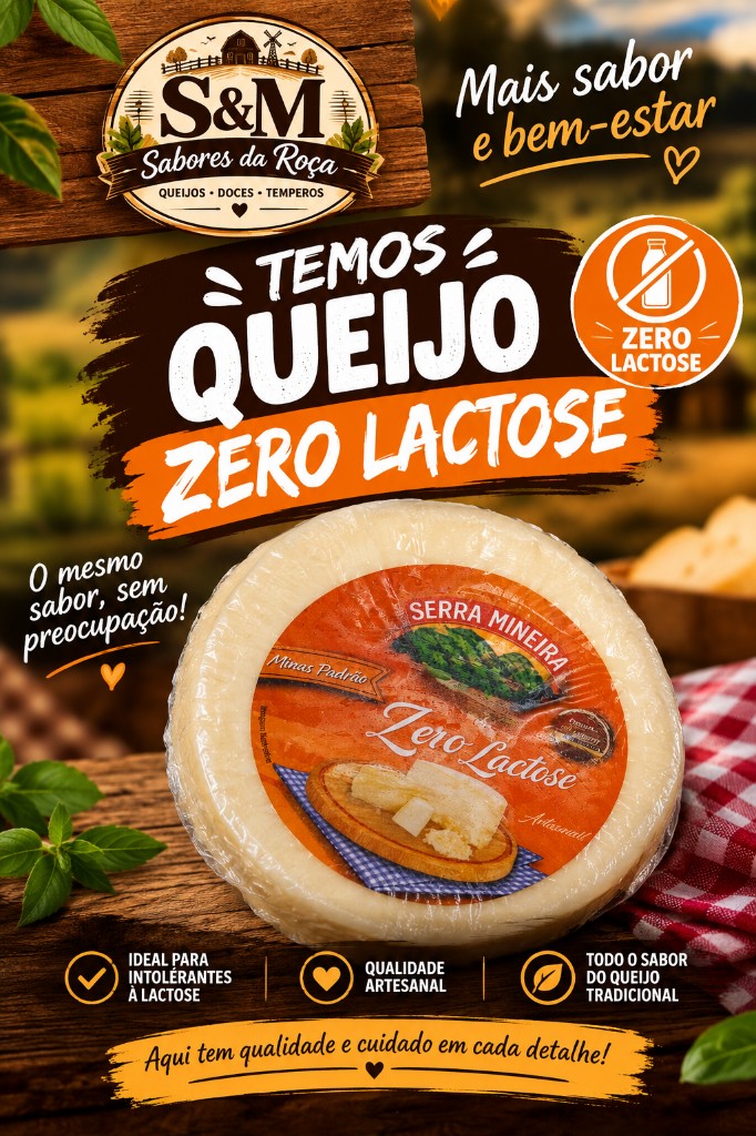 Queijo zero lactose