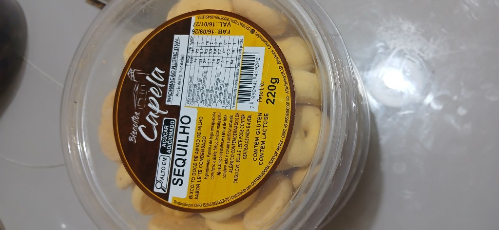 Biscoito Sequilho