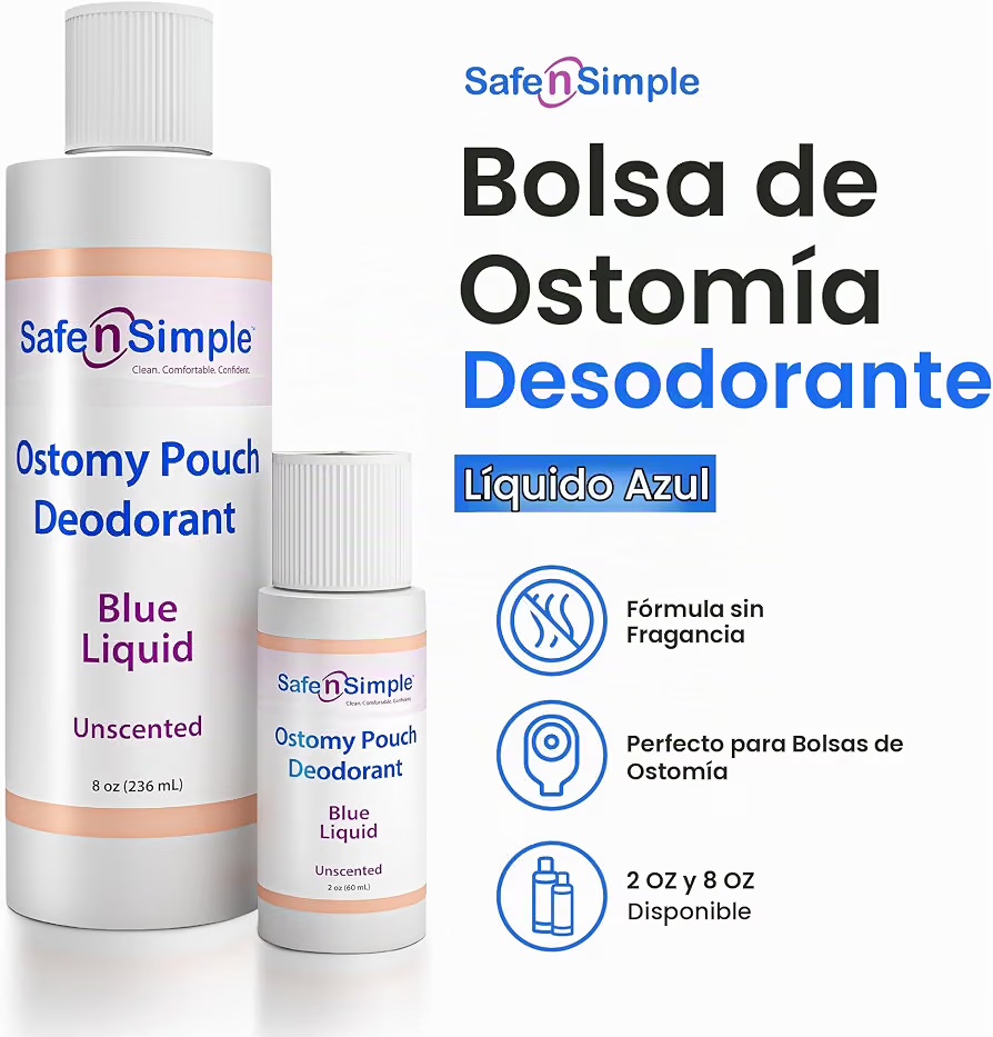 Safe n Simple desodorante azul