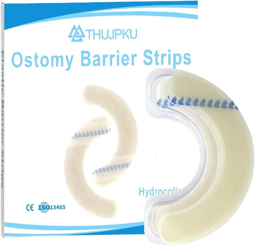 Caja 30 THUJPKU tiras de barreras ostomia