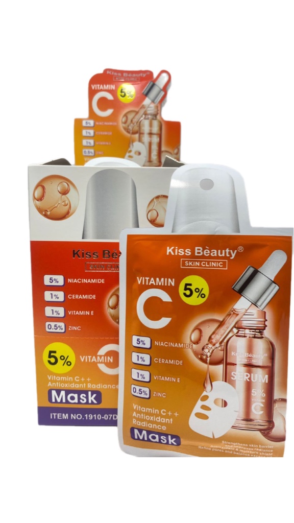 Kiss Beauty mascarilla Vitamina C 5%