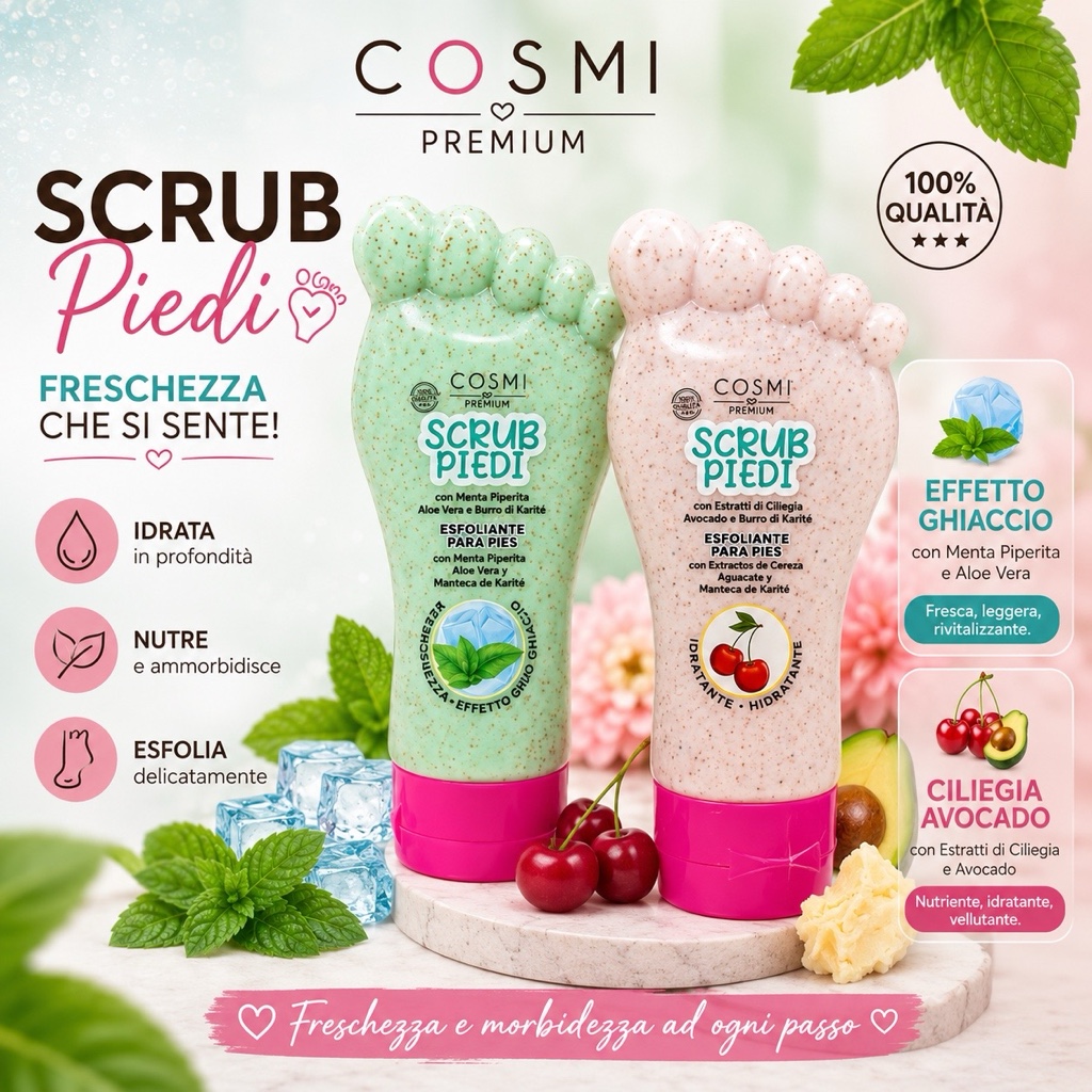 Exfoliante De Pies Cosmi