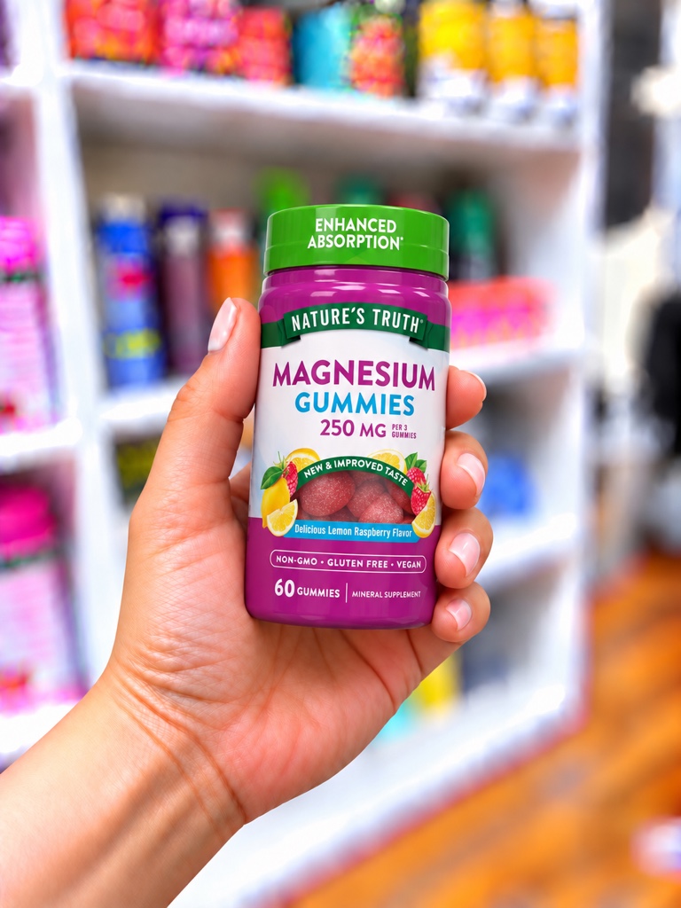 Magnesium Gummies 250 MG Nature´s Truth