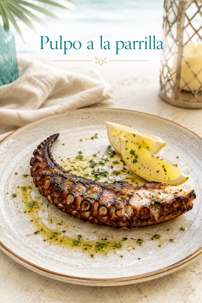 Pulpo a la parrilla