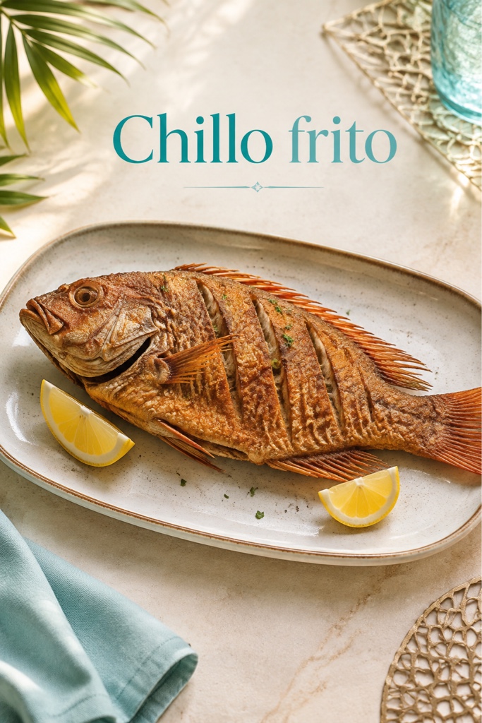 Chillo al vapor 1 libra