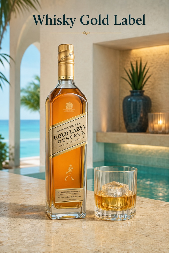 Johnnie Walker Gold Label whisky