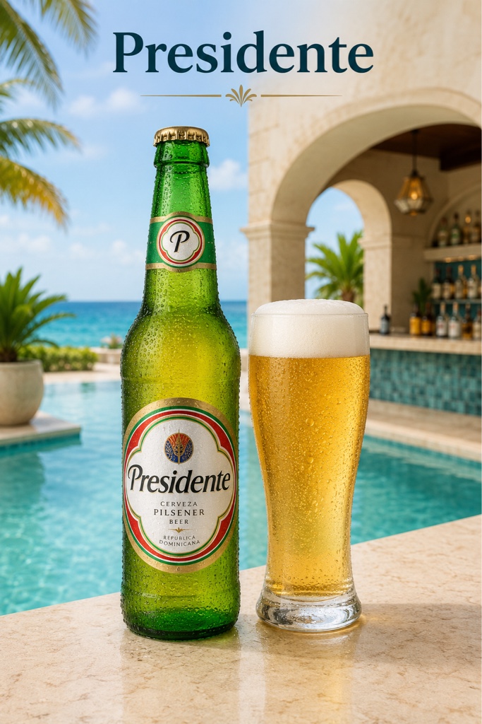 Presidente cerveza pilsener
