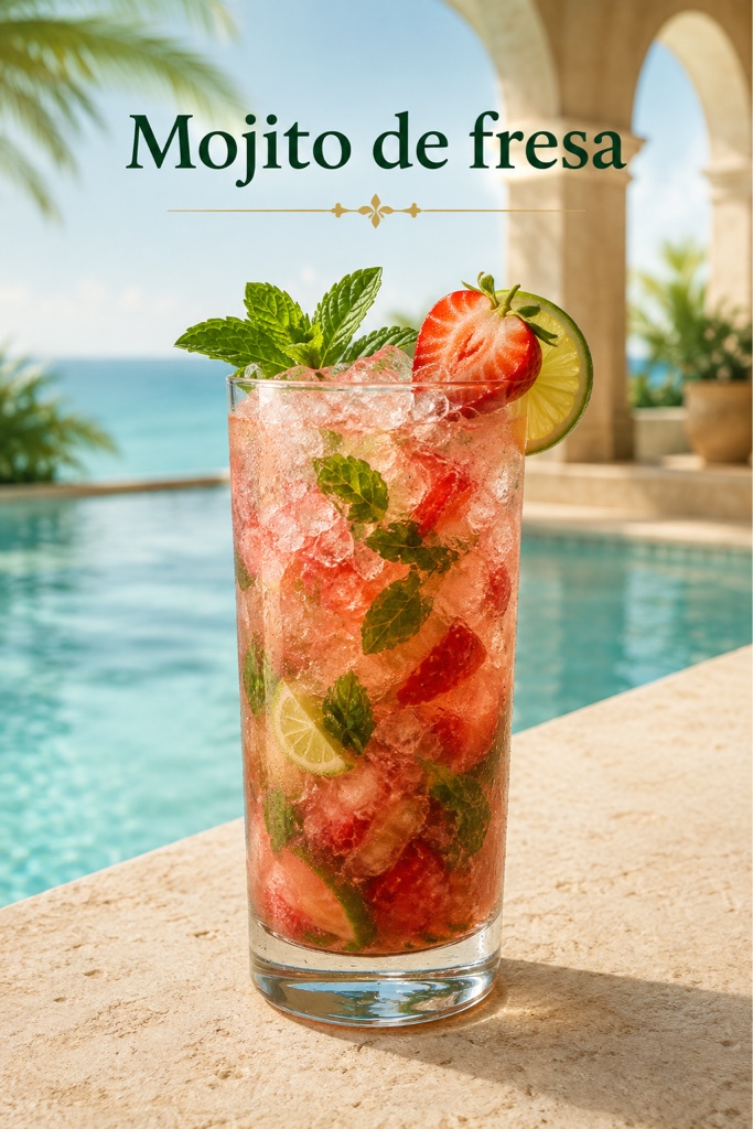Mojito de fresa