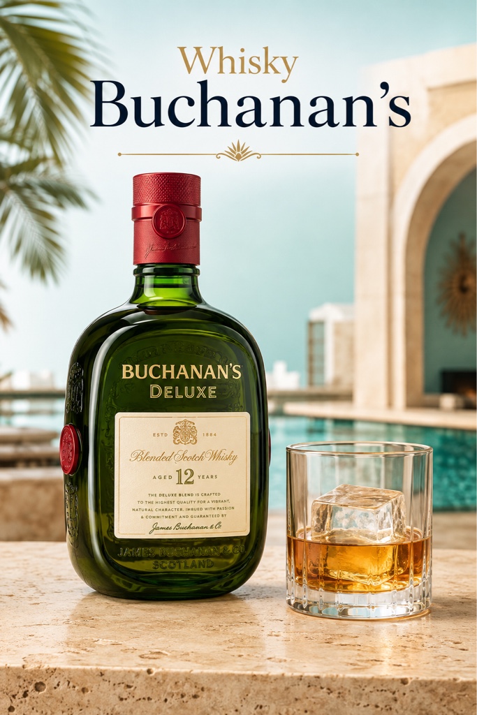 Buchanan's Deluxe Whisky 12 Años