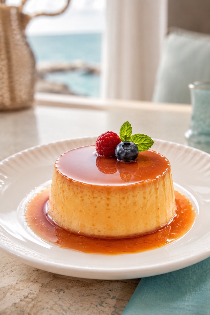 Flan de caramelo