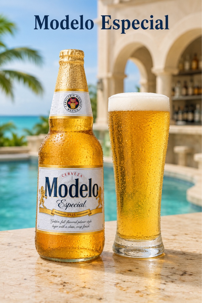 Modelo Especial cerveza