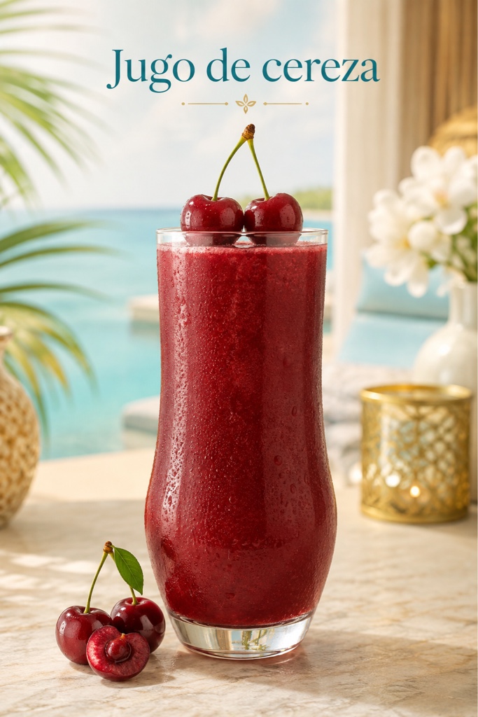 Jugo de cereza