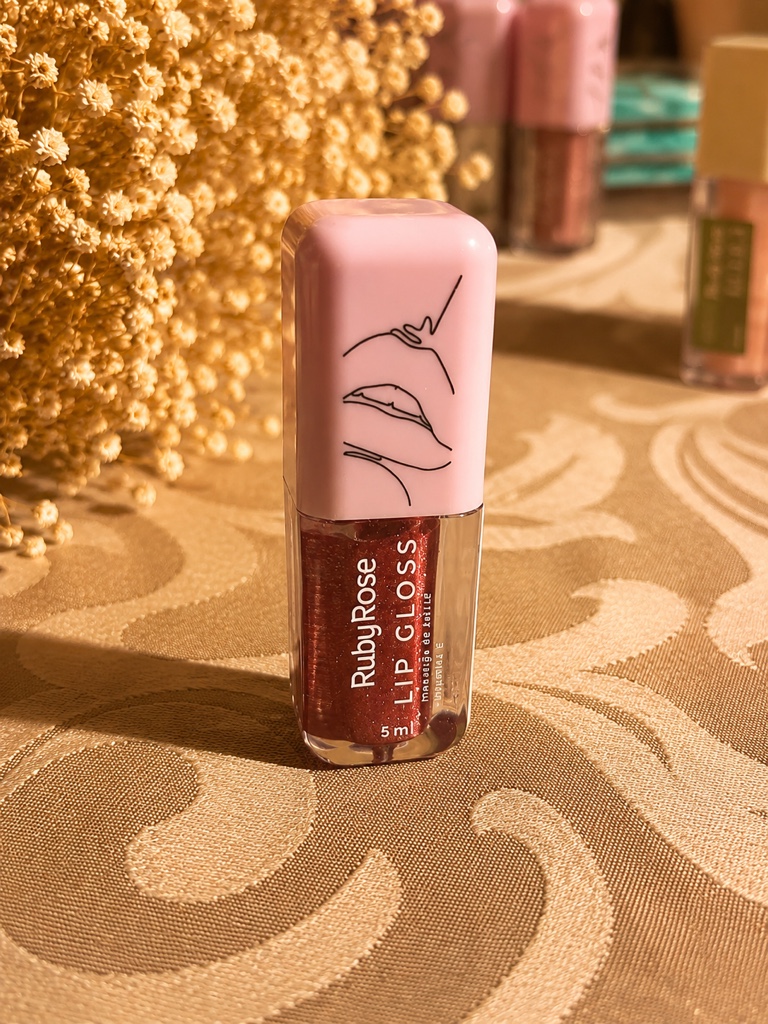 RubyRose Lip Gloss rosa 5ml