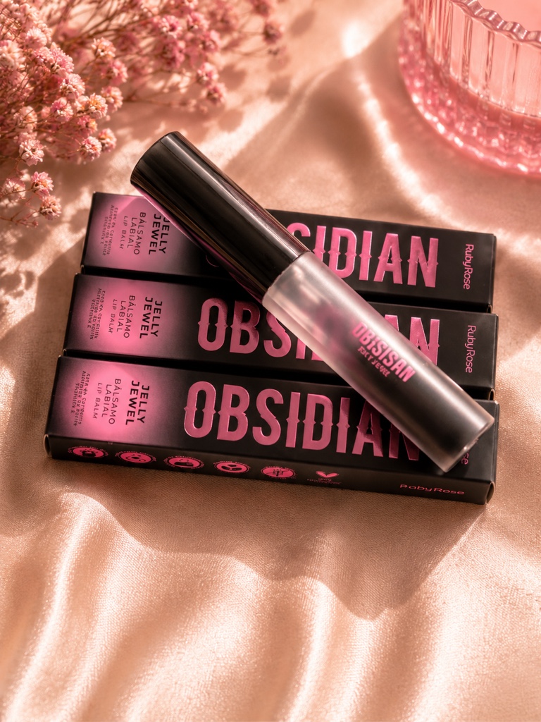 Ruby Rose Jelly Jewel Obsidian gloss negro