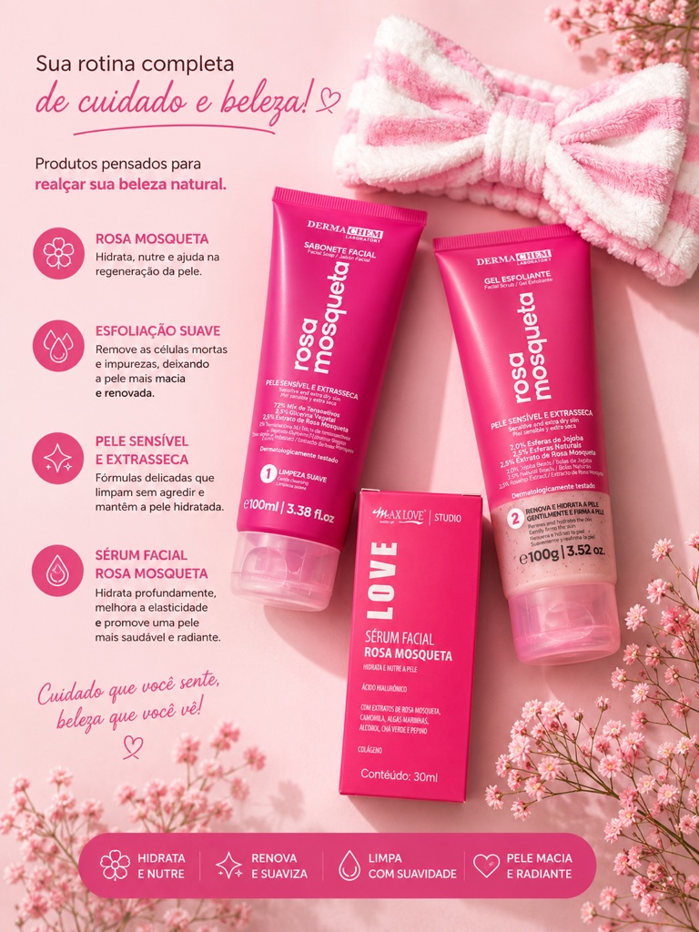 Dermachem Rosa Mosqueta kit
