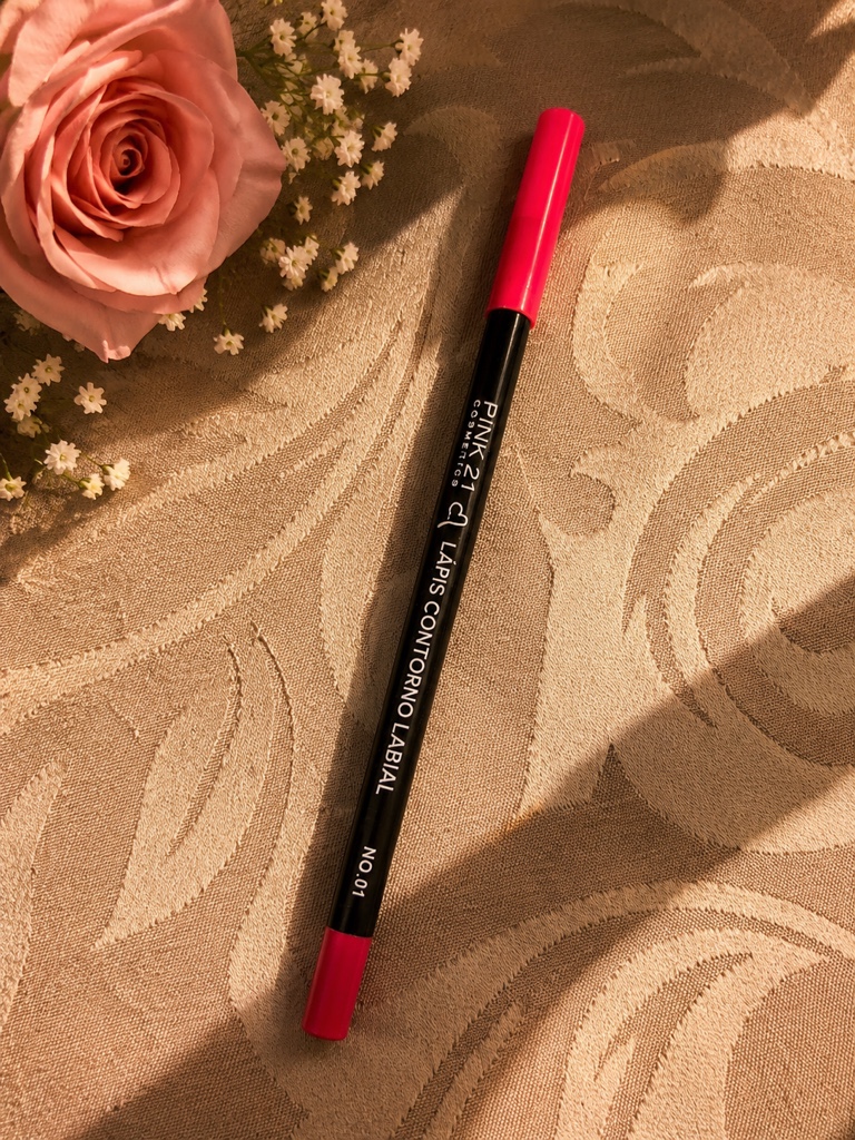 PINK 21 Lápis contorno labial rosa