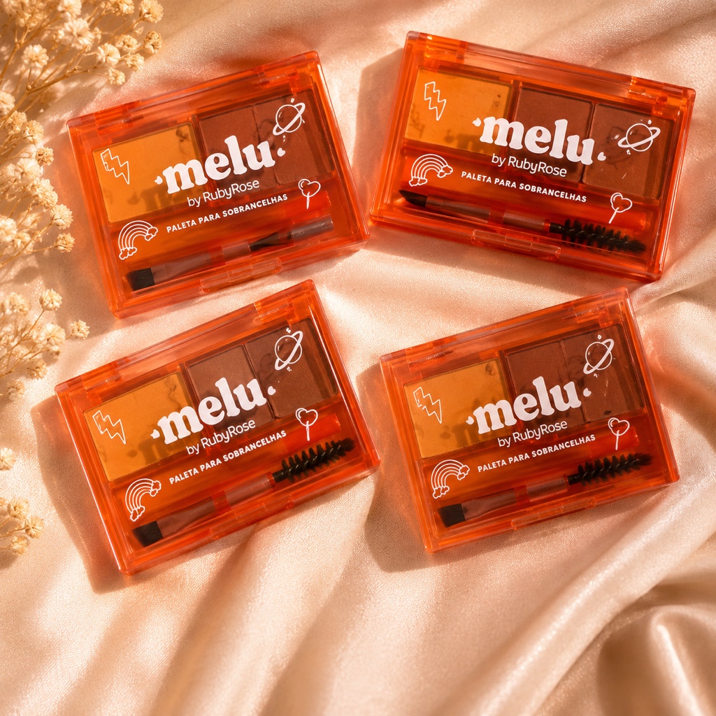 Ruby Rose melu paleta para sobrancelhas