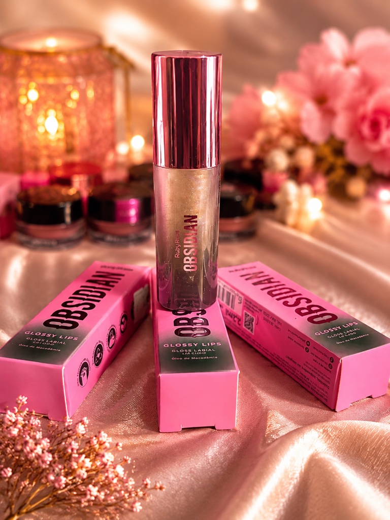 Ruby Rose Obsidian gloss labial