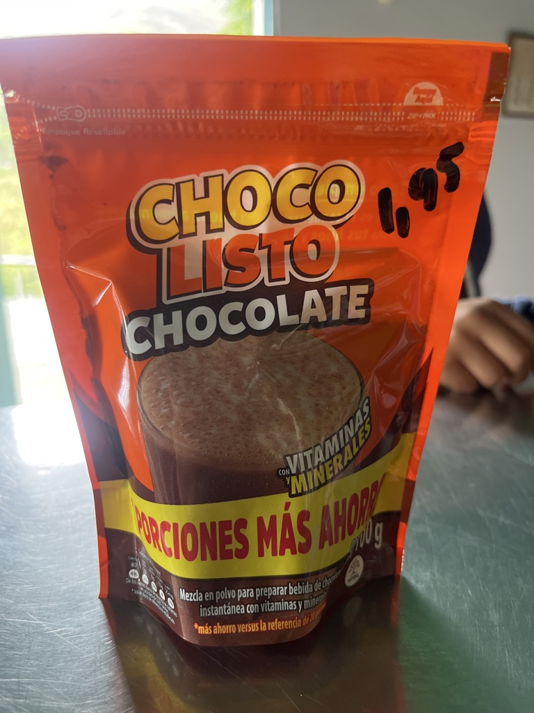 Choco Listo chocolate