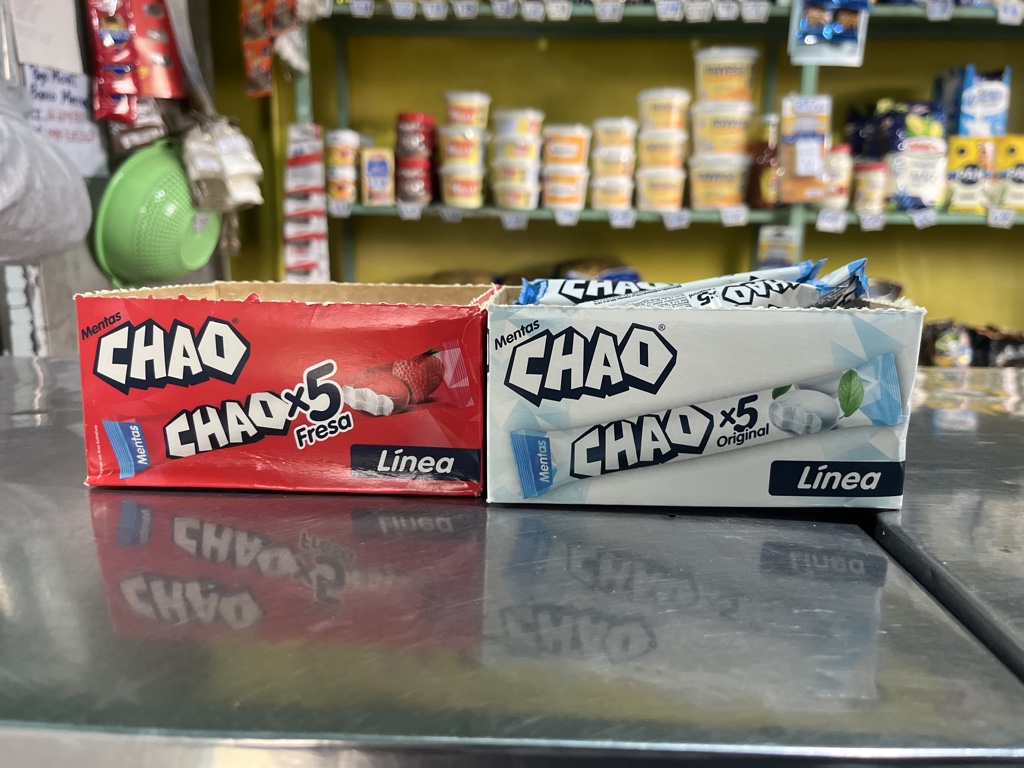 Mentos Chao x5 fresa