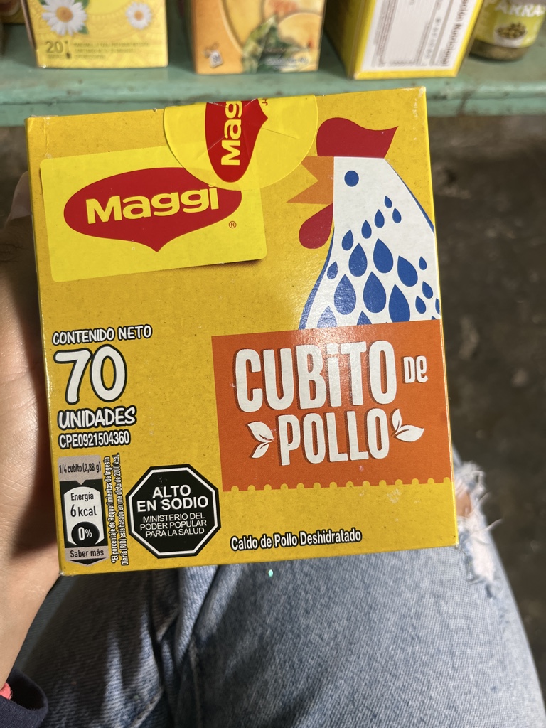 Maggi cubito de pollo 70 unid