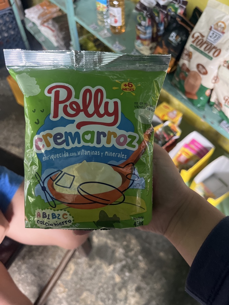 Polly crema arroz