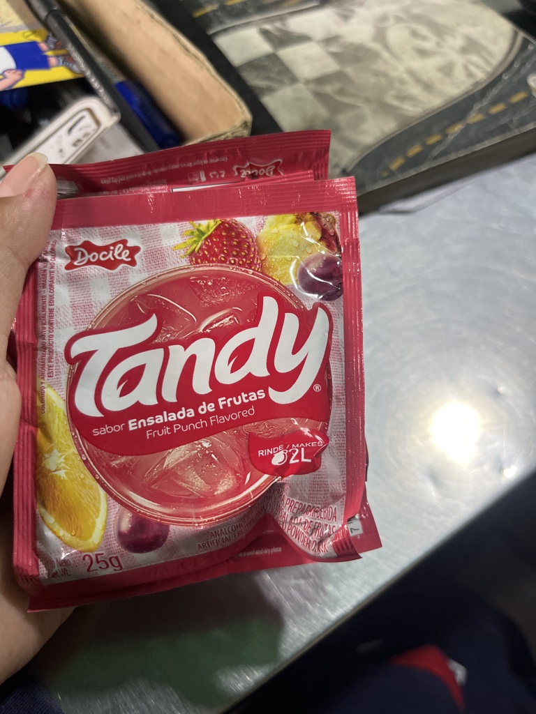 Tandy ponche de frutas 25g