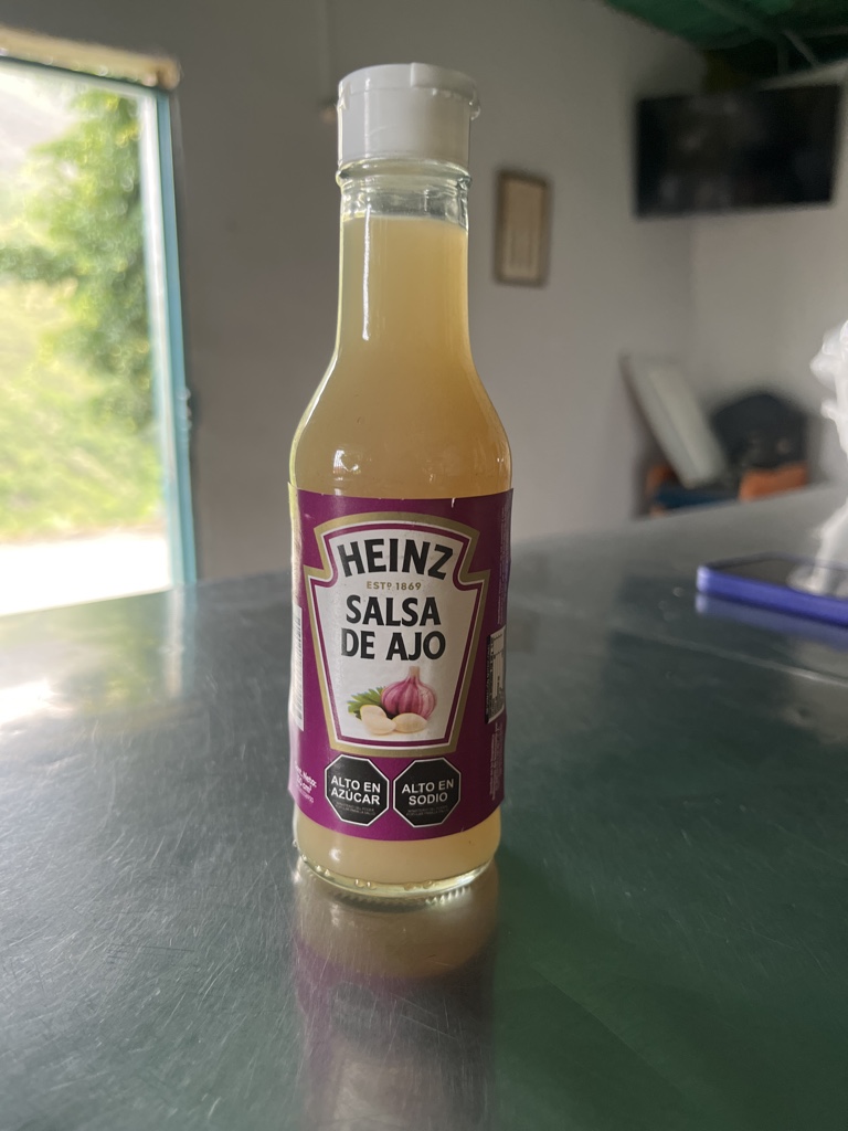 Heinz salsa de ajo