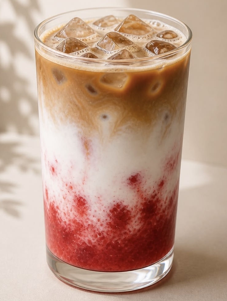 Latte Expreso Frutos Rojos